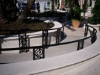 Black Outdoor Handrail